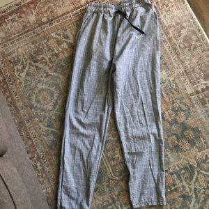 Checkered pants